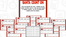 Santa Math and Literacy Centers
