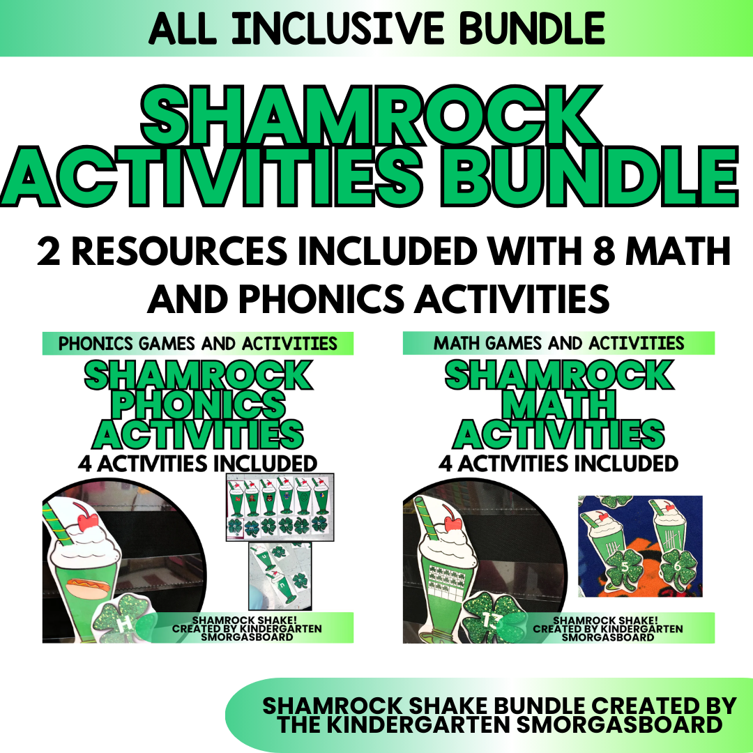 St. Patrick's Day Activities: Shamrock Shake Bundle Shamrock Shake Bundle
