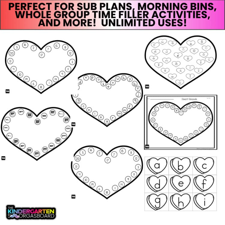 February Activities: Print It Up! February Low Prep Games