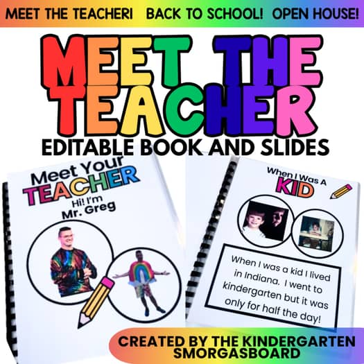 Meet Your Teacher Book