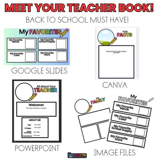 Meet Your Teacher Book