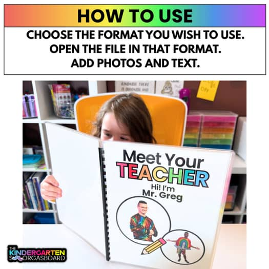 Meet Your Teacher Book