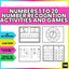 Numbers 1 To 20: Number Recognition Activities and Games
