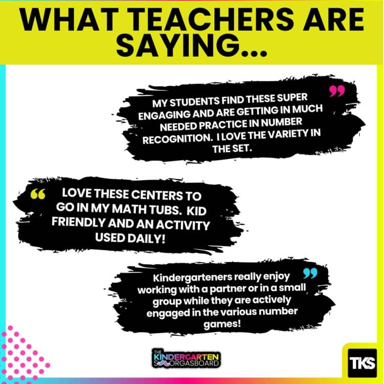 Numbers 1 To 20: Number Recognition Activities and Games