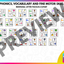 GIANT Letters, Beginning Sounds Floor Puzzles Kindergarten (4 Puzzles)