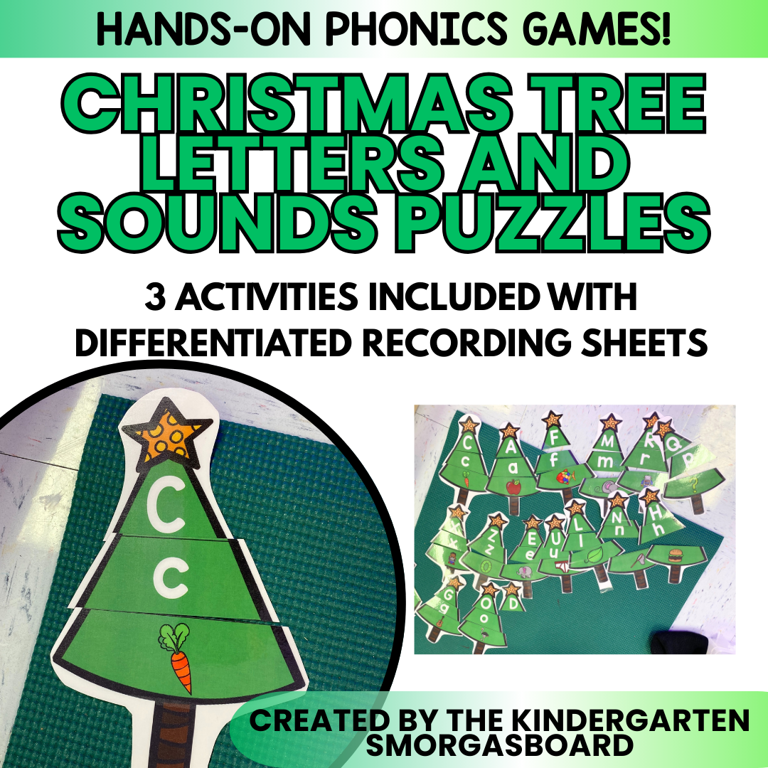 Christmas Tree Letters & Sounds