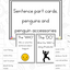 Fix It Up! Penguin Sentence Building Subject & Predicate