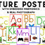 Alphabet Posters with Embedded Mnemonics