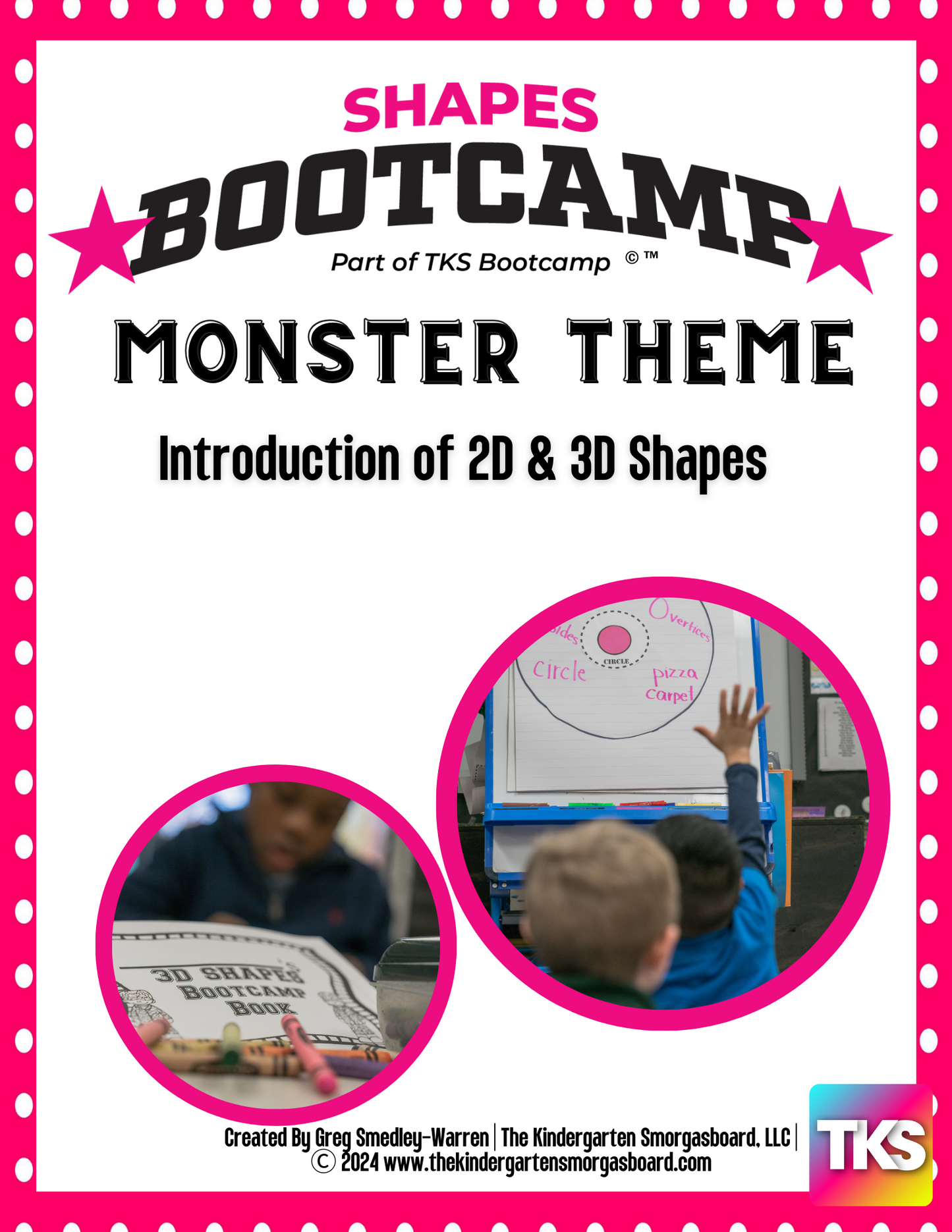 Shapes Bootcamp: A 2D and 3D Shapes Unit (Monster Theme)