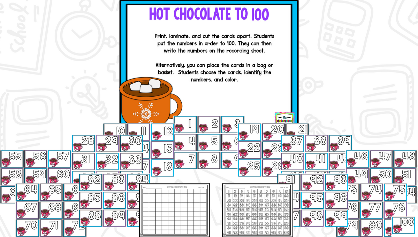 Hot Chocolate Numbers and Counting