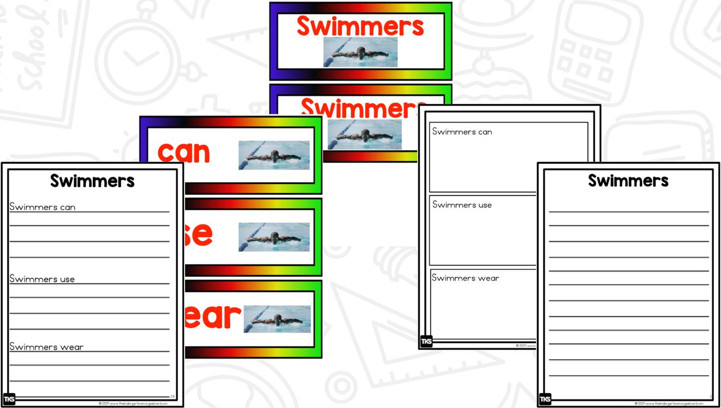 Summer Games: A Research and Writing Project PLUS Centers!