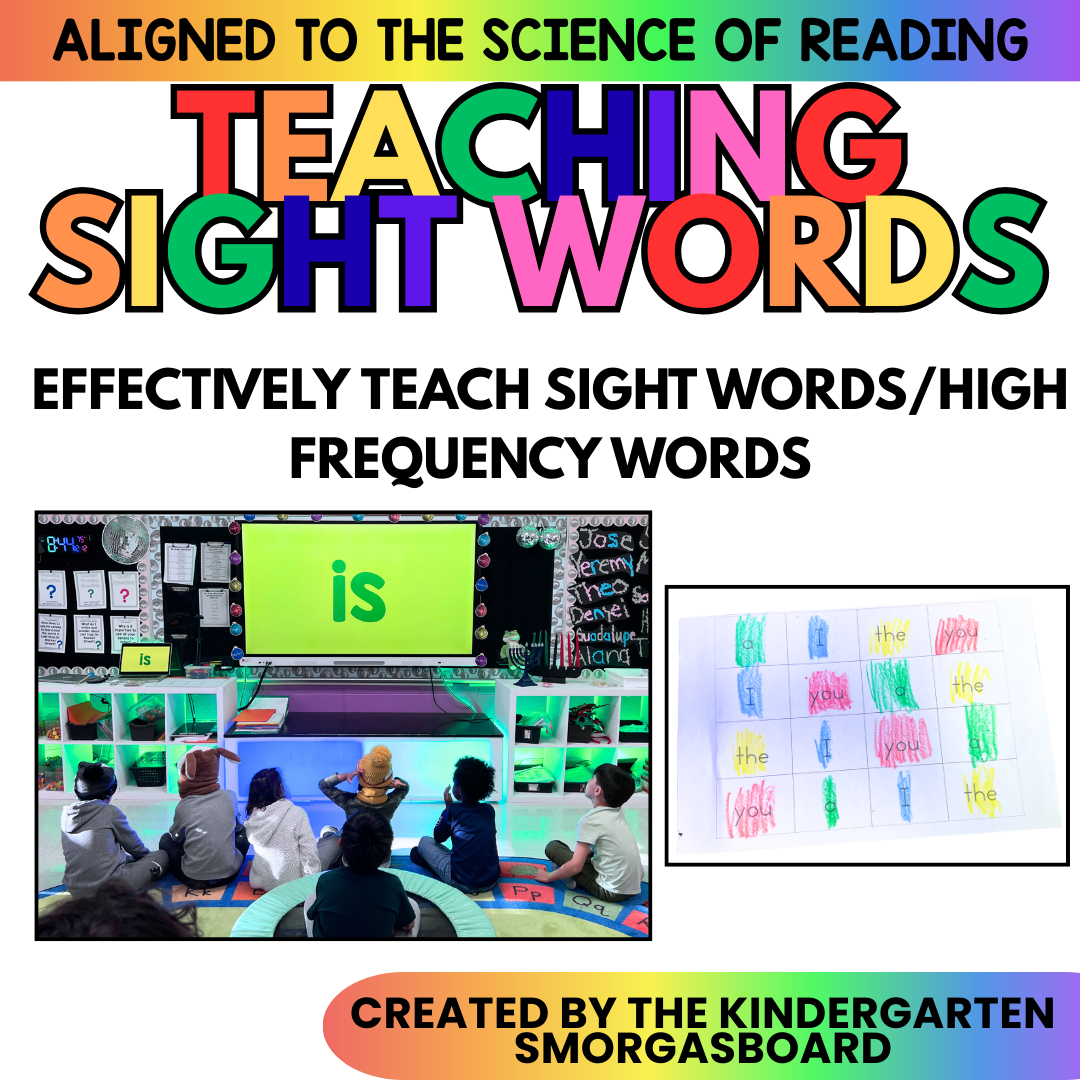 SIGHT WORDS AND HIGH FREQUENCY WORDS: ACTIVITIES, WORKSHEETS, GAMES