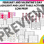 February Flashlight Activities: Light Table Activities For Valentine's Day