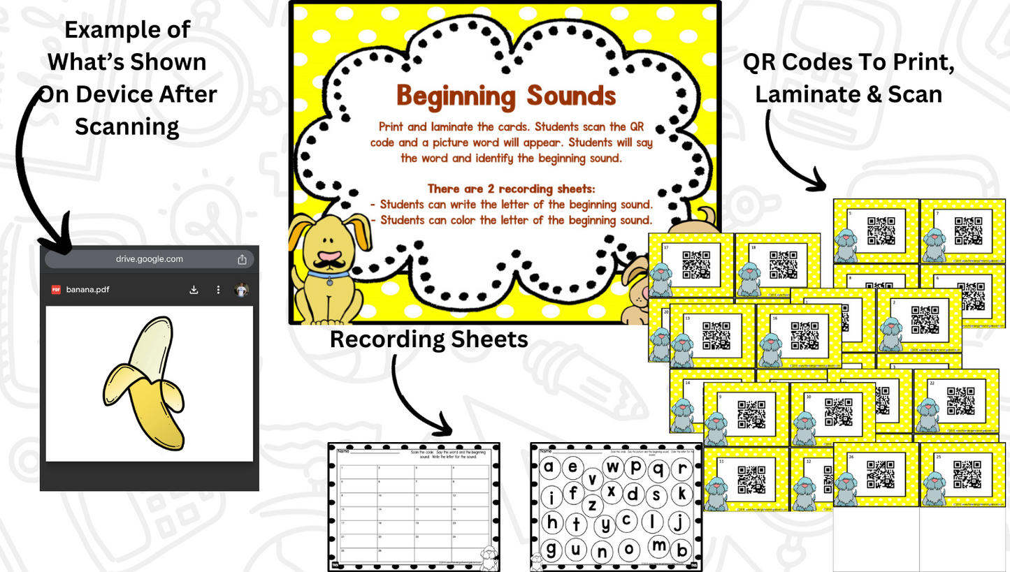 Woof! Woof! QR Codes for Math and Literacy