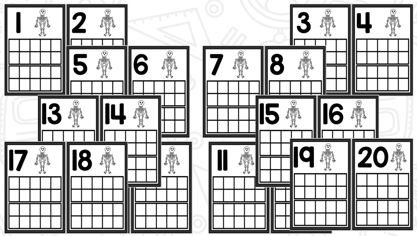 Skeletons and Ghosts Numbers and Counting Fun!