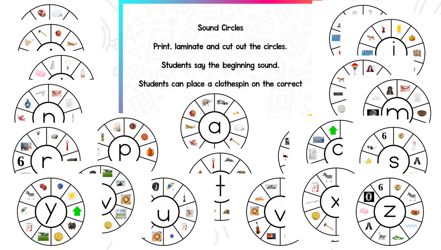 Science of Reading Centers Bundle