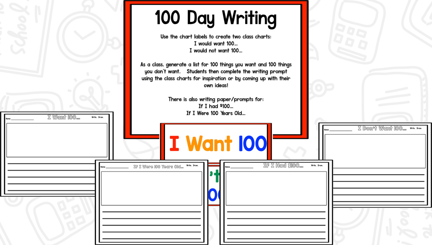 100th Day of School: Fiesta 100!