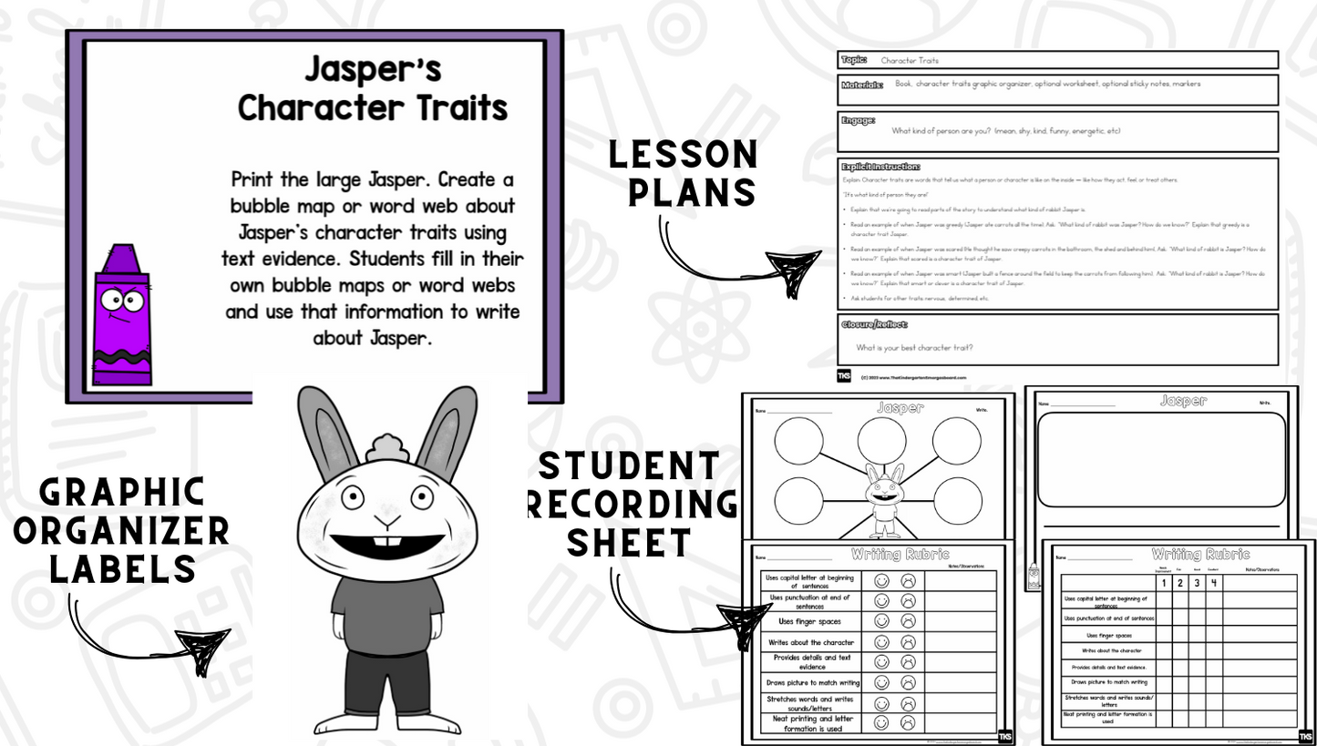 Creepy Crayon Read Aloud Activities | October Comprehension Lessons