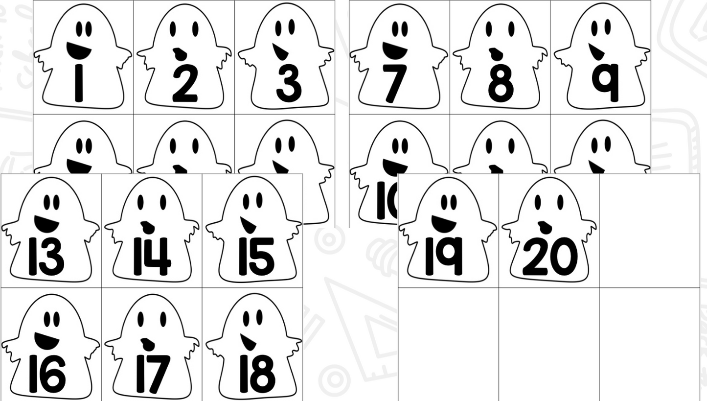 Skeletons and Ghosts Numbers and Counting Fun!