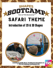 Shapes Bootcamp: A 2D and 3D Shapes Unit (Safari Theme)