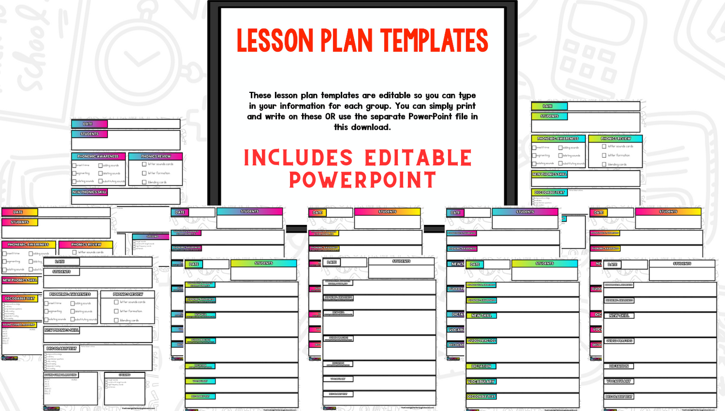 Small Group Literacy Toolkit