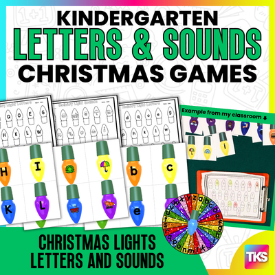 Christmas Lights Letters and Sounds