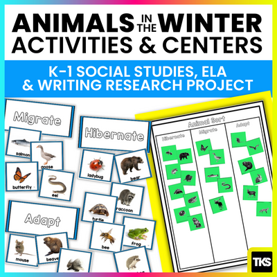 Animals In Winter Research Project