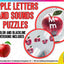 Apple Letters & Sounds Puzzles & Spinners