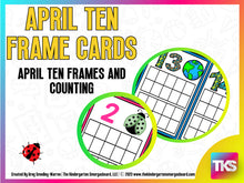April Ten Frames