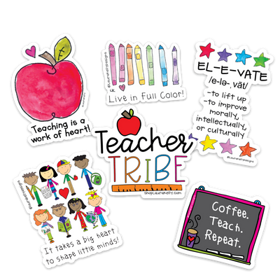 Teacher Sticker Set by Laura Kelly