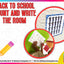 Back to School: Differentiated Count and Write the Room