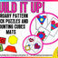 Build It Up! February Pattern Block and Counting Cube Mats