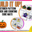 Build It Up! October Pattern Block and Counting Cube Mats