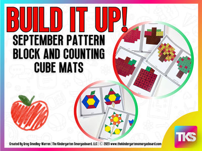 Build It Up! September Pattern Block & Counting Cube Mats