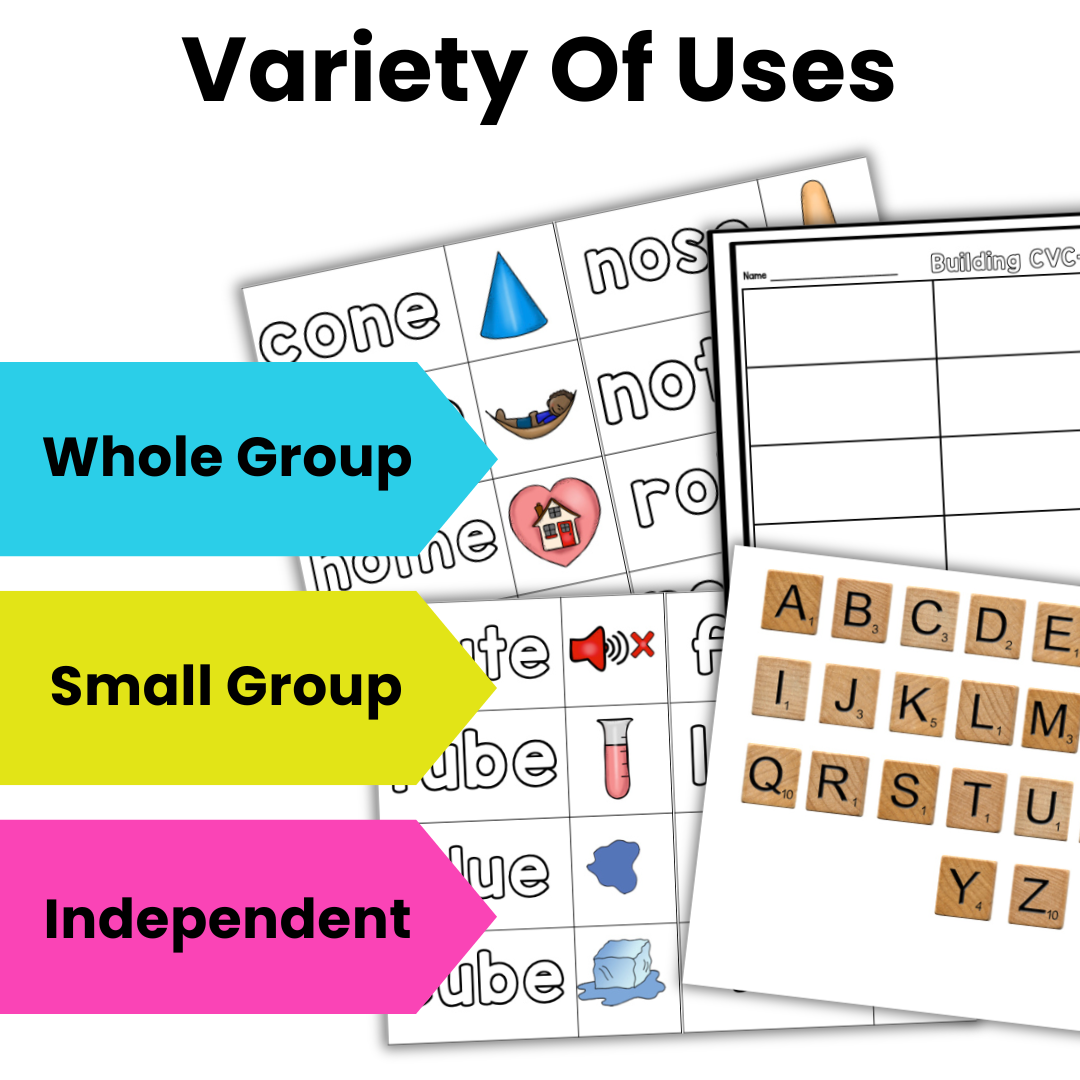 Building CVC-E Words