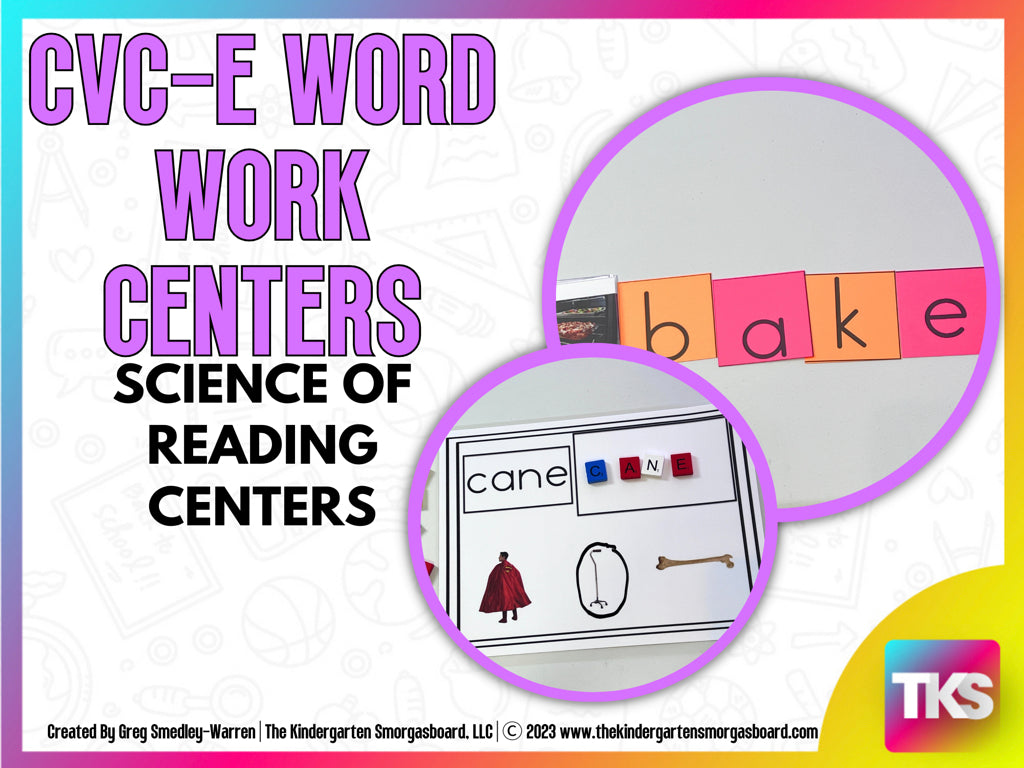 CVC-E Word Centers