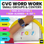 CVC Word Work Centers