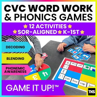 Game It Up! CVC Words