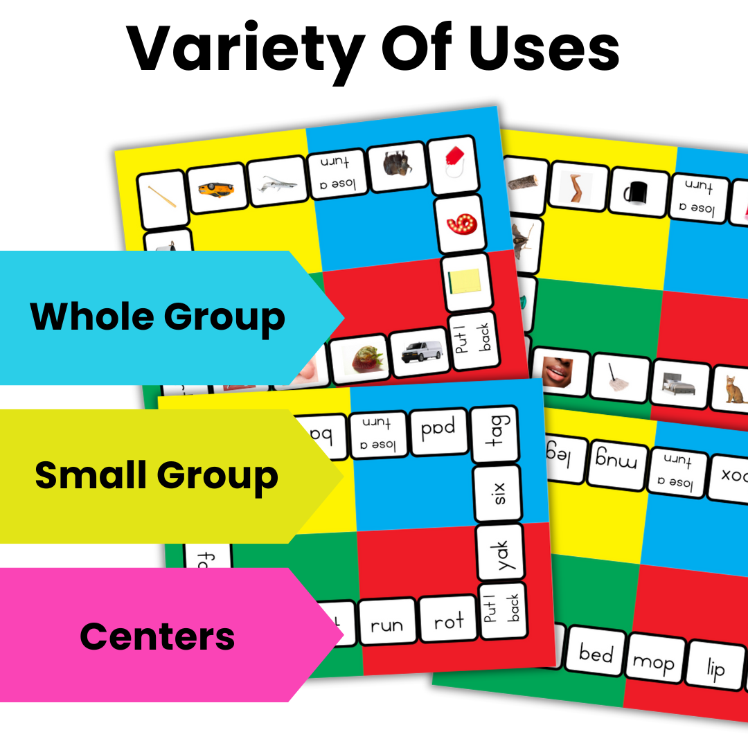 Game It Up! CVC Words