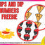 Chips & Dip Number Matching Freebie