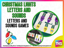 Christmas Lights Letters and Sounds