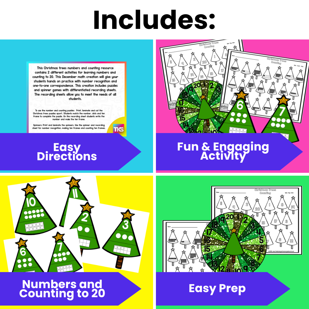 Christmas Tree Numbers & Counting