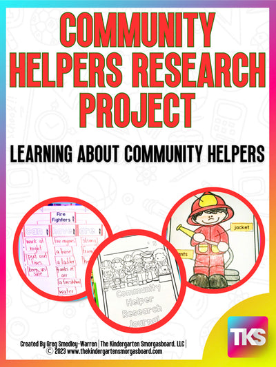 Community Helpers: A Research and Writing Project PLUS Centers!