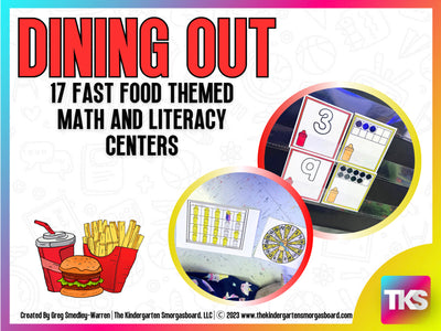 Dining Out! Math & Literacy Centers