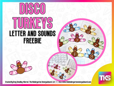 Disco Turkeys Letters & Sounds