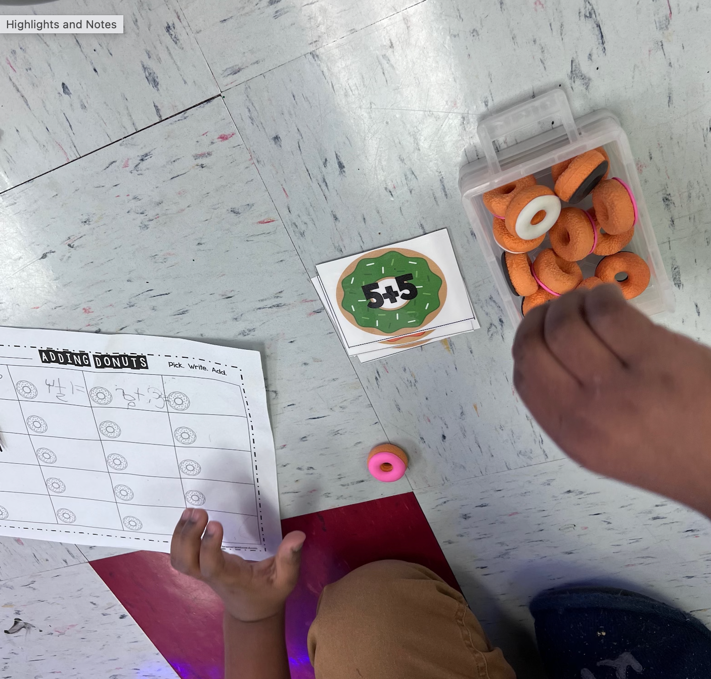 Donut Shop: Addition and Subtraction