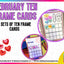 February Ten Frame Cards