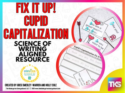 Fix It Up! Cupid Sentences Capitalizing Words in Writing Sentences