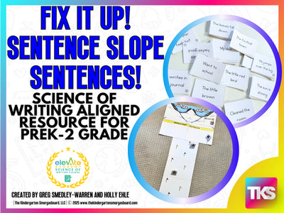 Fix It Up! Sentence Slope Challenge