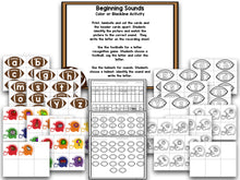 Football Math and Literacy Centers